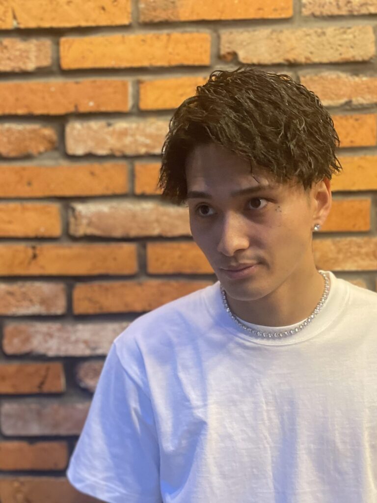 ツイスト　ショート　メンズパーマ　大阪